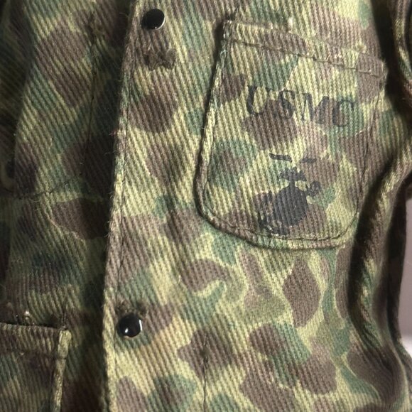 Hasbro GI Joe Blue Eyes Camo Utilities Jointed Rifle Ammo Pouch Helmet Marine 96 - Picture 9 of 13